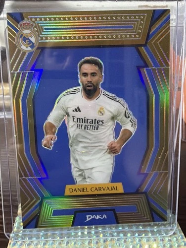 2024-25 Daka Real Madrid One & Two Daniel Carvajal #/10 Gold Refractor #01/10!!