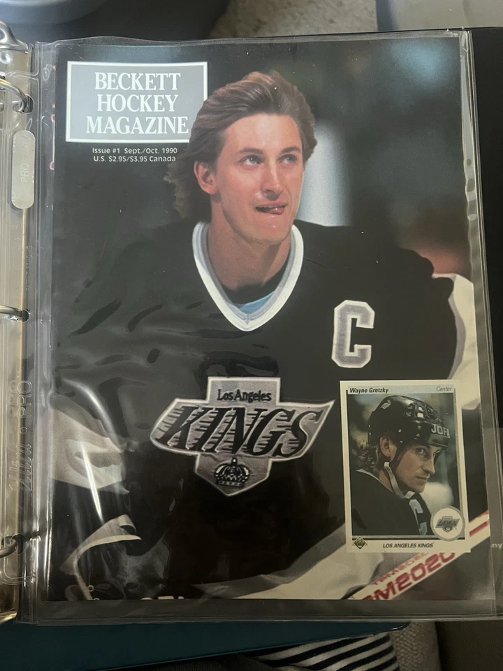 Beckett Hockey Magazine Issue #1 Sept/Oct 1990 Wayne Gretzky LA Kings NHL Rare - Image 3 of 4