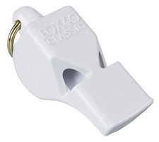 Flawless White Knife Referee Whistle For Water Sports Durable Reliable Sound