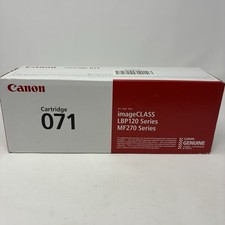 Canon 071 Genuine Black Toner for imageCLASS LBP120 MF270 Laser Printer NEW