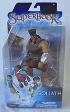 SUPERBOOK Series 1 GOLIATH 4" Action Figure Bible Adventure   NEW