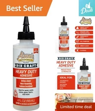 DIY Heavy-Duty Craft Glue - Industrial Strength, 4 fl oz, Dries Clear & Strong