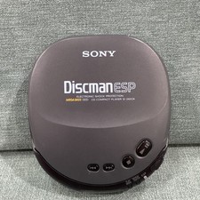 Sony Discman ESP CD Compact Player D-242CK Mega Bass Walkman FOR PARTS OR REPAIR