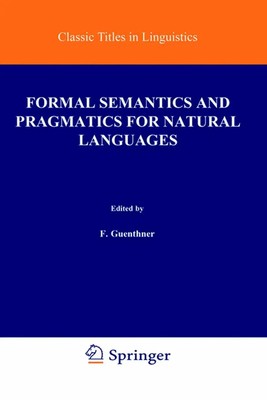 Formal Semantics and Pragmatics for Natural Languages Schmidt (u. a.) Buch viii