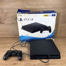 Sony PlayStation 4 Slim Black (PS4) Console – 1TB