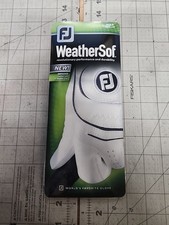 FJ Weathersoft Men's MED.LG Left Golf Glove White FootJoy