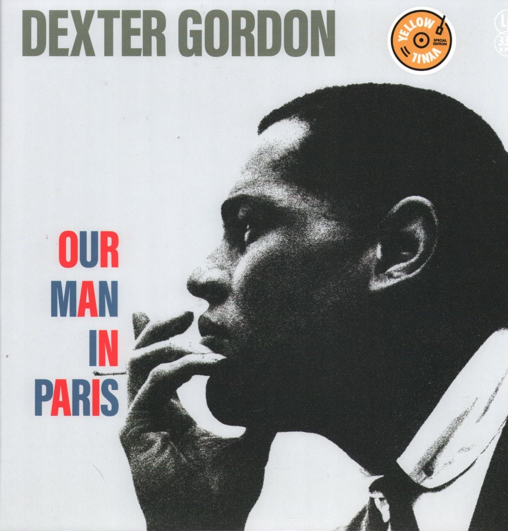 Dexter Gordon Our Man In Paris LP vinyl Europe Ermitage 2025 Yellow vinyl