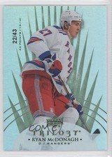 2014-15 Upper Deck Trilogy Radiant Green 22/43 Ryan McDonagh #20 a3q