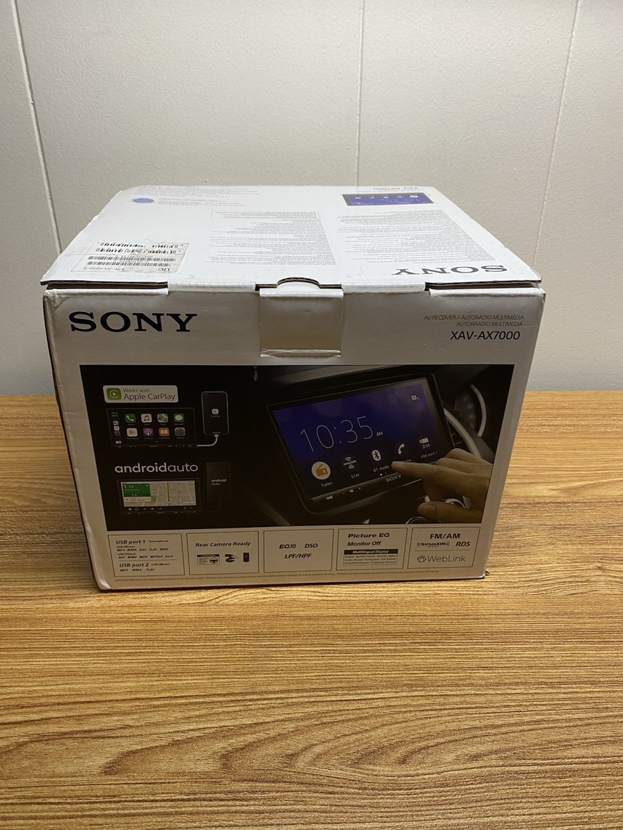 Sony XAV-AX7000 6.95 in Apple Carplay/Android Auto High Power