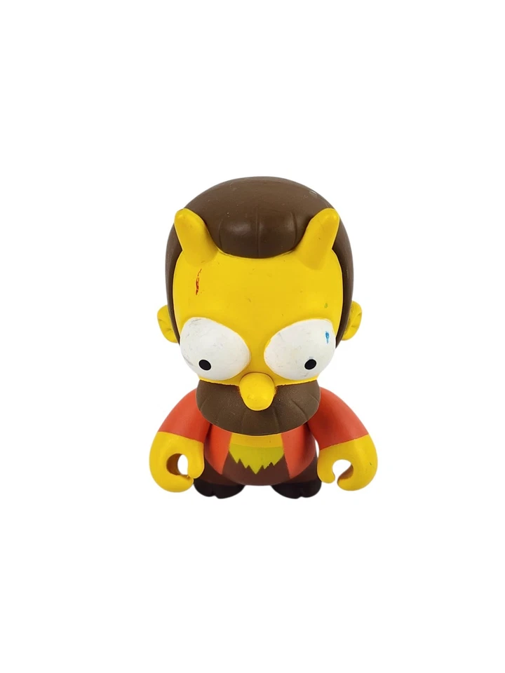 Kidrobot - The Simpsons series 1 - Devil Ned Flanders 3-inch vinyl figure - Image 2 of 4