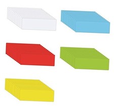Dry Erase Magnetic Labels 1x3,Pack of 60 ,Write On 1X3" Multicolor 60pcs