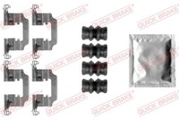 ZubehöRsatz Scheibenbremsbelag Quick Brake 109-0008 FüR Renault ScÉNic MCV Dacia