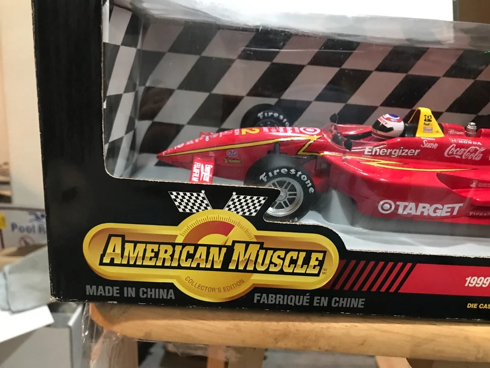 Carro de carreras Ertl F-1 1999 Reynard Honda escala 1:18 con caja original, rojo A12 Foto 2 de 4