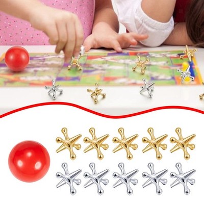 Jacks Spielset, Klassische Geschenke Für Kinder Und Erwachsene, Legierung,
