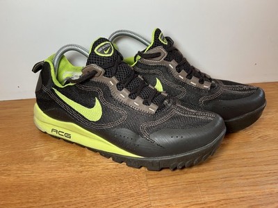 Nike ACG Wildedge Shoes Mens Size 8.5 Black Volt Trail Running Sneakers