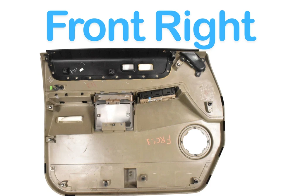 03-07 Hummer H2 Frontal Derecho Pasajero Interior Panel Moldura 10358787 OEM Foto 3 de 4