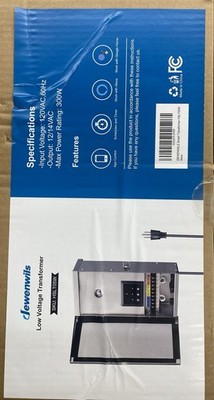 DEWENWILS Low Voltage Transformer HSLT05W