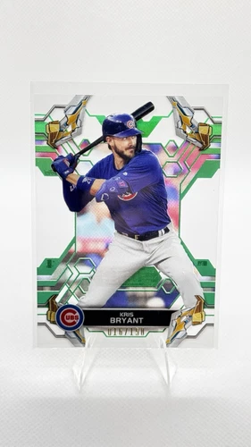 2019 Topps High Tek Green #70 Kris Bryant 016/150