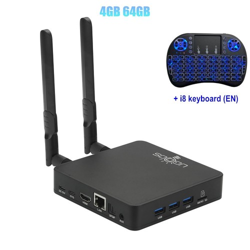 UGOOS AM9 TV Box Android 14 Amlogic S905x5 4G 64G WiFi 1000M AV1 H.265 4K TV Box - Imagen 22 de 22