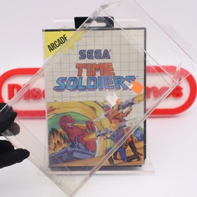 SMS / Sega Master System TIME SOLDIERS - NEW & Factory Sealed with Tube Seal!