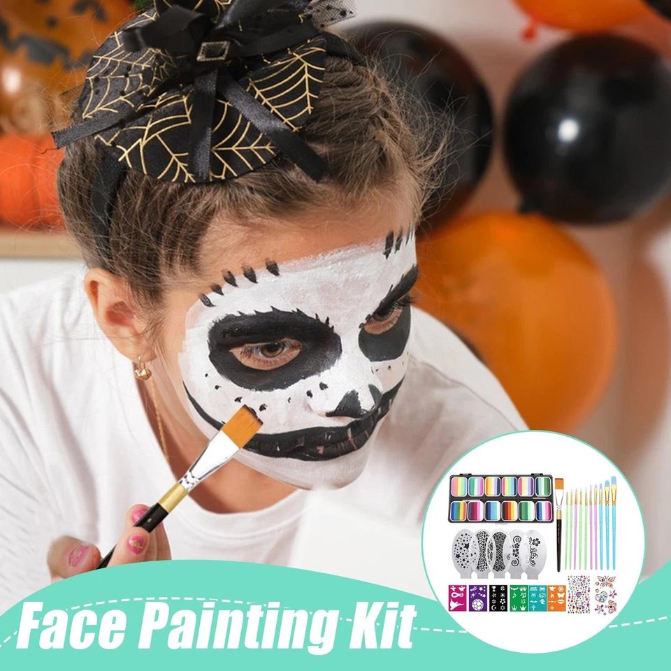 Face Paint kits Face Painting set for Kids Gifts - image 2 of 4