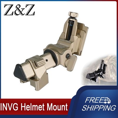 Metal INVG Helmet NVG Mount Bracket Holder For PVS15 PVS18 w/ Original Marking