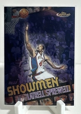 2000-01 Finest Showmen Basketball - Latrell Sprewell 