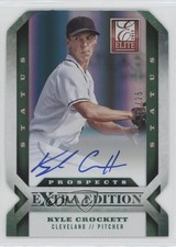 2013 Panini Elite Extra Edition Status Emerald Die-Cut 9/25 Kyle Crockett 0g45