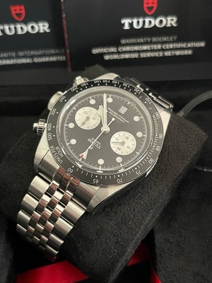 2026 TUDOR Black Bay Chronograph Jubilee Steel Panda Black Watch