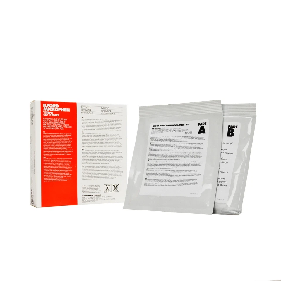 Ilford Microphen Filmentwickler Entwickler Pulver für 1L Fotochemie Chemie - Bild 1 von 1