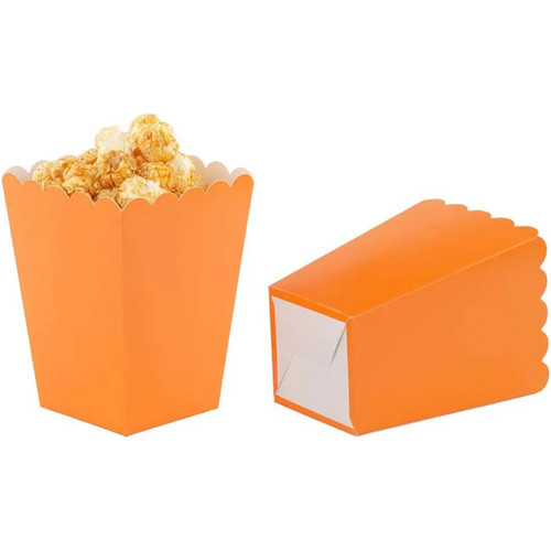 12pcs Paper Candy Cartons Popcorn Box Party Supplies Pure Popcorn Boxes - Picture 32 of 35