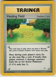 Healing Field 61/64 Neo Revelation Uncommon Trainer