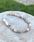 Hawaii Souvenir Surfer Jewelry Genuine Authentic Natural 24" Puka Shell Necklace