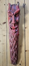 Teufel Holz Bildhauer Erwin Kliem Hiddensee Ostsee DDR