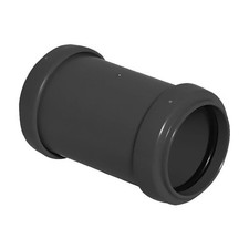 FLOPLAST 32mm Black Pushfit Waste Pipe Coupling - Bag of 5 - FREE 1 Day Delivery