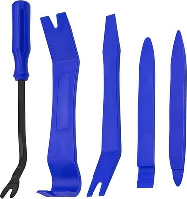 Trim Removal Tool for Auto, 5 Pcs Car Pry Tool Kit, Clip Fastener  Color: Blue