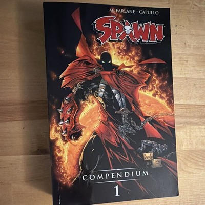 Spawn Compendium Vol 1 Softcover Graphic Novel Todd McFarlane Greg Capullo