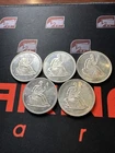 (5) Round Lot Vintage Seated Liberty 1 Troy oz .999 Fine Silver Round - 5 oz’s