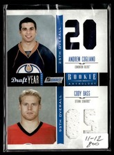 2012-13 Panini Rookie Anthology Titanium Game-worn Gear Andrew Cogliano Anaheim