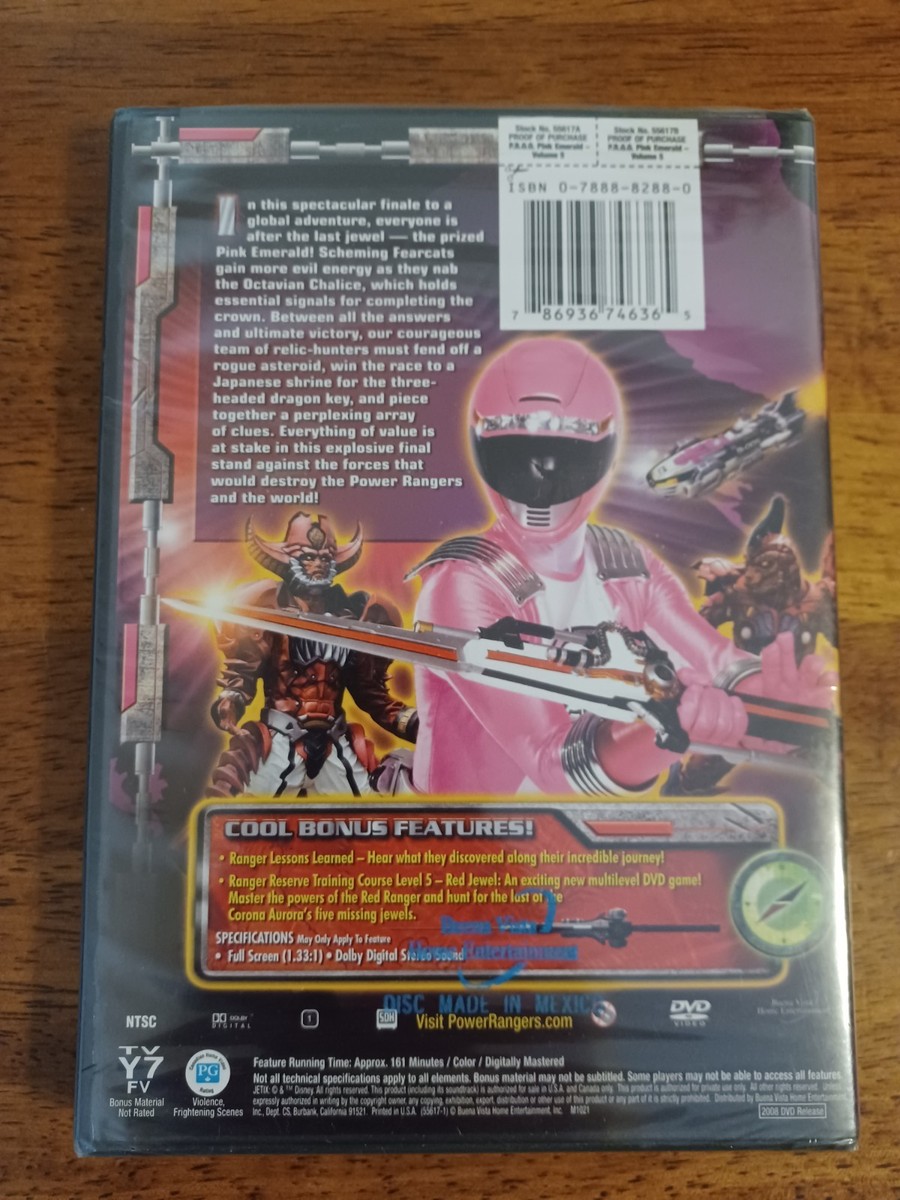 maa　dvd New Sealed Power Rangers: Operation Overdrive: Vol. 5: Pink