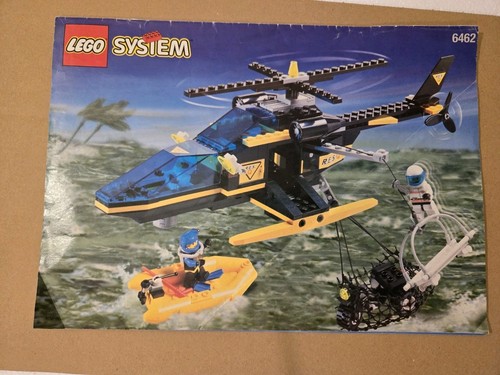 LEGO Res-Q 6462 Recuperación Aérea Guardia Costera Rescate Helicóptero Balsa Ciudad - Imagen 1 de 12