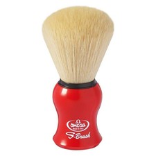 Omega S-Brush Synthetic Boar Bristle Shaving Brush S10065 Assorted Colors 