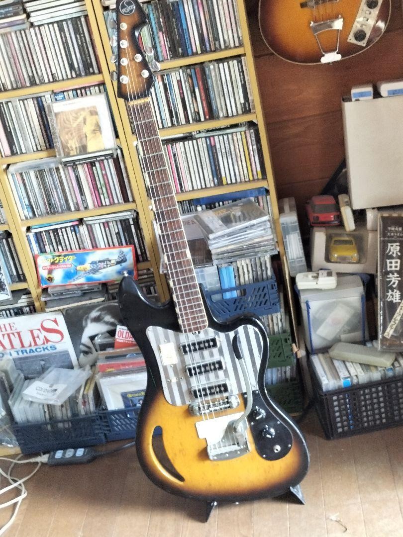 Ｔeisco ＴＧー64 Electric Guitar Teisco TG-64 1960s Sunburst | eBay