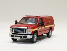 RPS Ford F350 Dually Covered Pick Up Truck 1:87 HO scale generic Fire Department