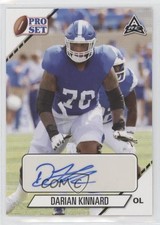 2021 Leaf Pro Set College Darian Kinnard #PS-DK1 Auto 0s55