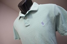 Polo Ralph Lauren Golf Polo Custom Slim Fit Blue Short Sleeve Mens Large Short