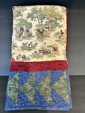 Quilt Child Baby Little Red Riding Hood Lap Quilt 37x37 Cotton