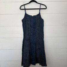 Lauren Ralph Lauren Women’s 2 Blue Patterned Tank Dress