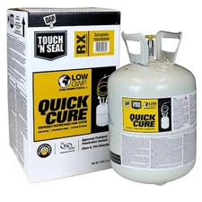 Touch N Seal 7565000069 Spray Foam Sealant, 16 Lb, Cylinder, Cream, Rx