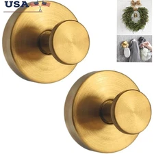 Stainless Steel Wall Hooks Suction Cup Hangers Holiday Wreaths & Decorations New